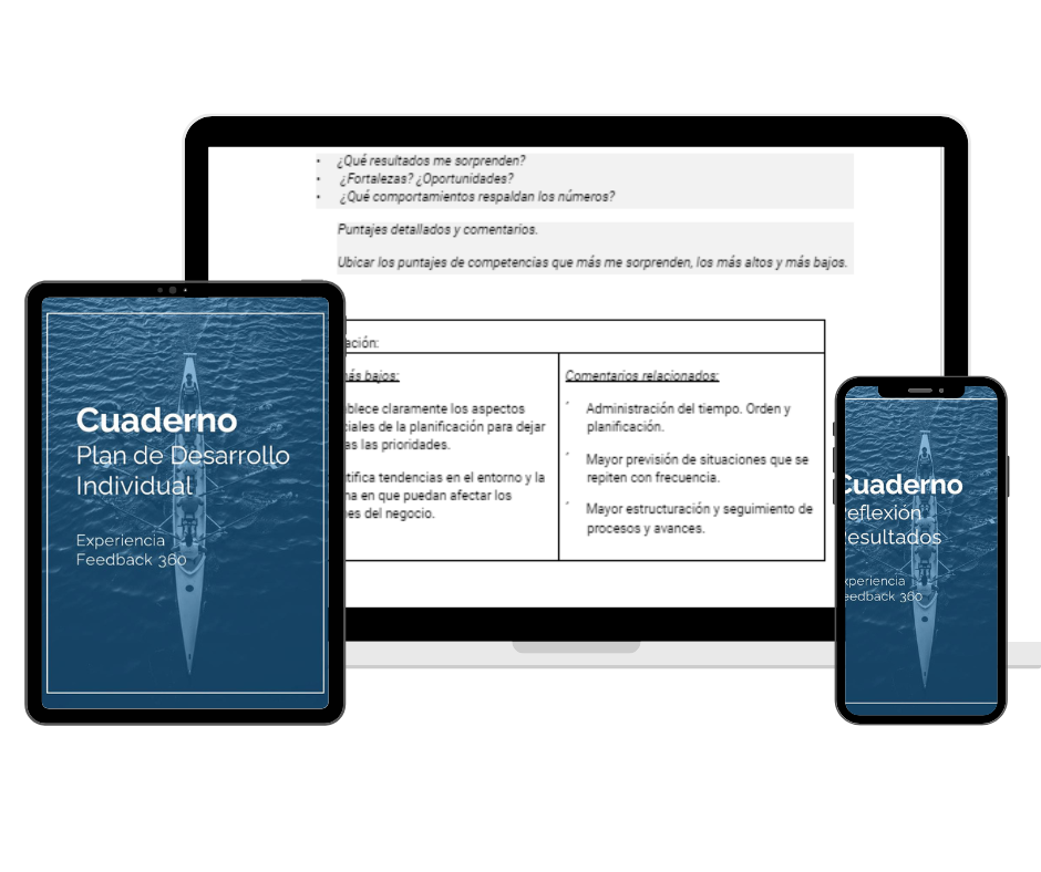 Mockup cuadernos transparentes